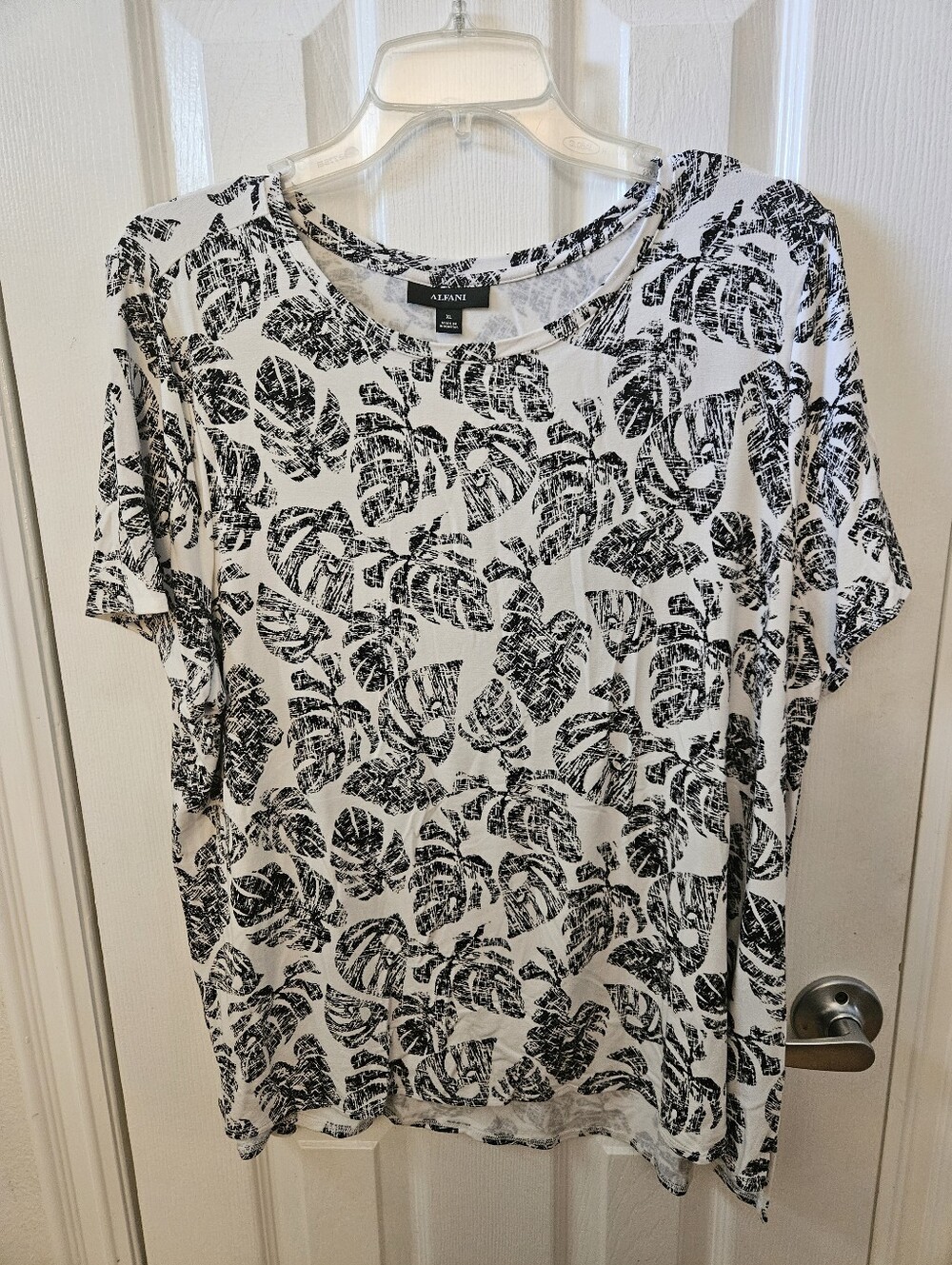 Alfani XL Short Sleeve Blouse